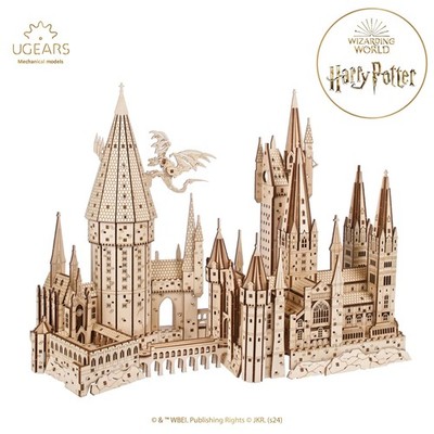 Harry Potter Castle Hogwarts  Castle 3D Puzzle Holz UGEARS - UG-