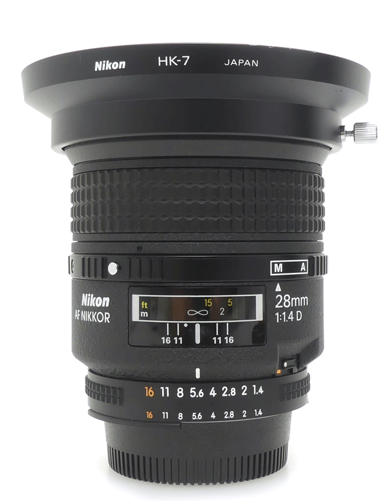 Nikon AF NIKKOR 28mm D Lens Exc+