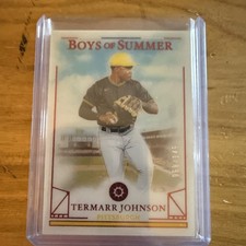2024 Panini Boys of Summer Red /149 Termarr Johnson #81 Pirates !!