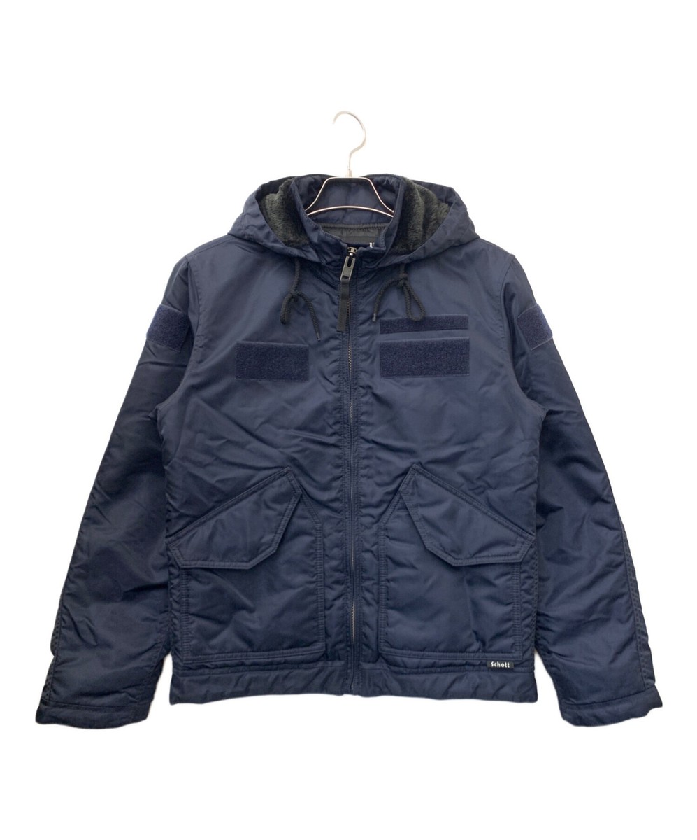 Schott Nylon Blouson Jacket S Size Navy CWU Flight Jacket