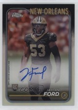 2024 Topps Chrome Rookie Auto Jaylan Ford #RA-JFO Auto 0wz
