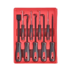 WINTOOLS 9-Piece Scraper Hook and Pick Tool Set Car Removal Tool O Rings Seal...