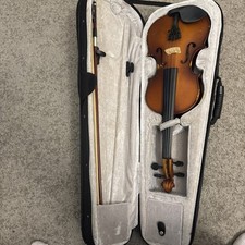 Violin In Case Instrument Mendini