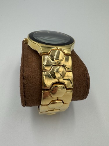 Waltham Genuine Diamond Quartz Analog Ladies Watch WAW110 black face needs batt. - Picture 6 of 9