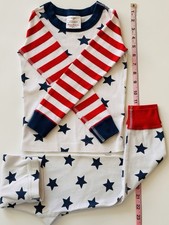 Hanna Andersson Kids Long Johns PJS Twinkle Twinkle Little Stars US 5 EU 110cm