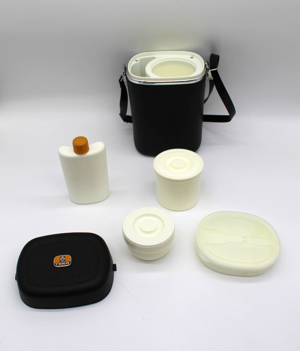 VTG Rare Bento Box Tiger LJA-170 Japanese Thermos Container Lunch