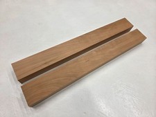 19" Unique Very Cool Set Of 2 Cherry Lumber Wood Kiln Dried Board Slab