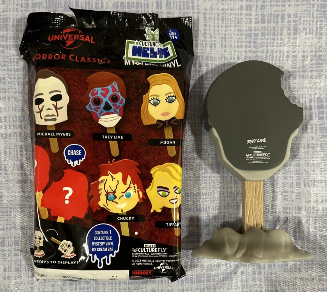 NEW 2024 Culture Fly Meltz Horror Classics They Live Chase