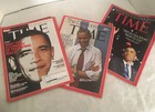 3 TIME MAGAZINES with President OBAMA On The Covers 2008 - 2012 — photo 1