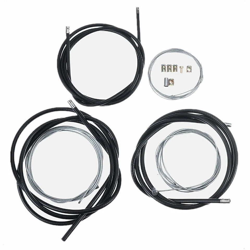 Modified Motorcycle Motorbikes Cable Set Clutch Cable+Brake Cable+Throttle Cable — 第 3/4 张图片