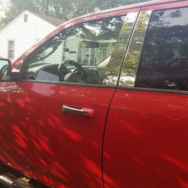 Fits Dodge Ram 1500 2500 Crew/Quad Cab 2009 2010-2018 Pillar Post Trim Covers 
