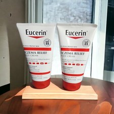 2 - Eucerin Eczema Relief Body Cream - 5 oz/ 141g lot of 2 ,04/25