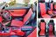 thumbnail 22  - CAR SEAT COVERS (2 pcs) | Made for MERCEDES SLK | Leatherette | Red or Maroon