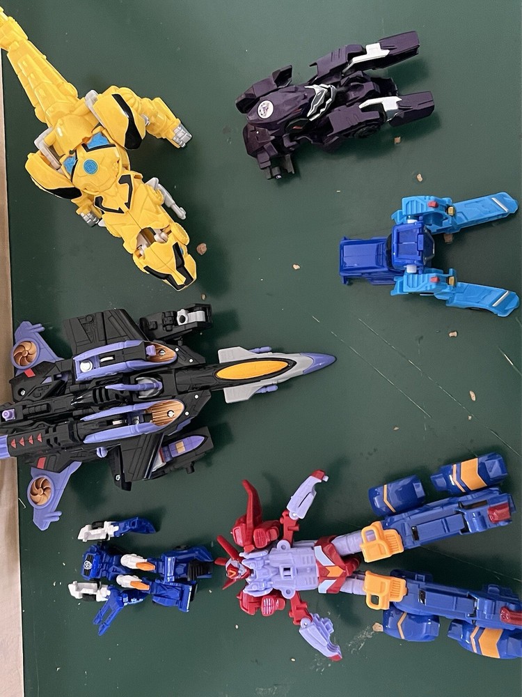 Transformers Figures Mixed Lot Of 6 Read Description