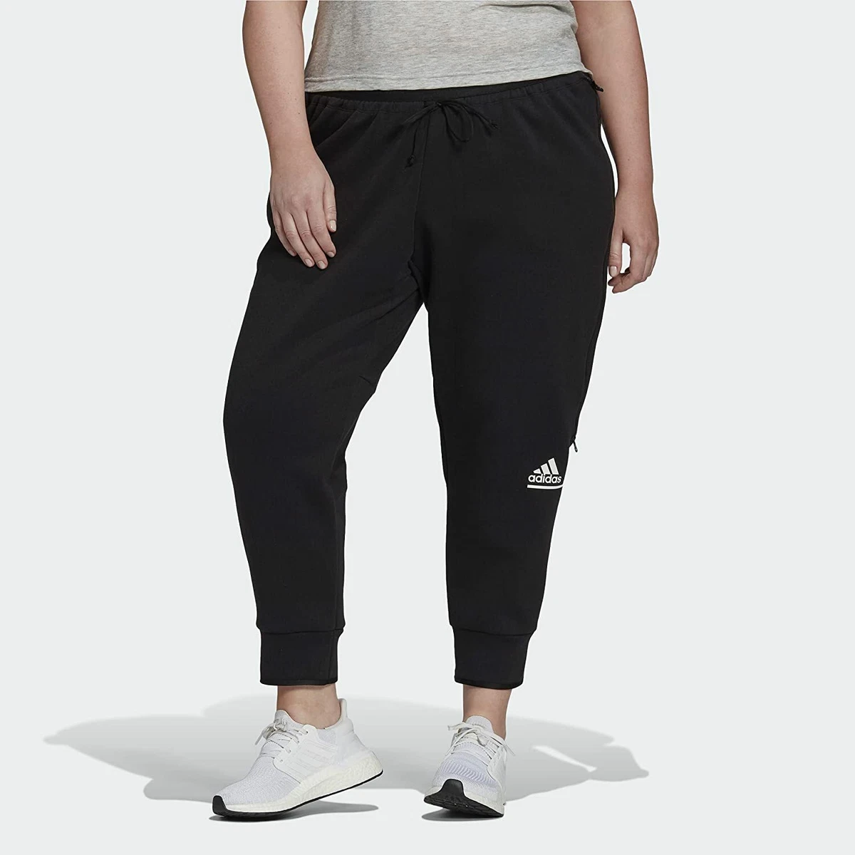 adidas Z.N.E. Tracksuit Bottoms (Plus Size) Zip Jogger GM3295 Sweat 3X