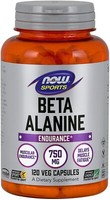Now Foods, Beta Alanine 750Mg Ausdauer Muskeln 120 Veg. Kapseln Super Preis
