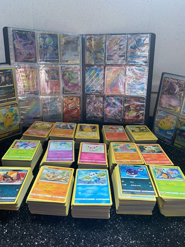 100 pokemon card bundle 100 x Pokemon Cards Gift Bundle Joblot - RARES GUARANTEED!