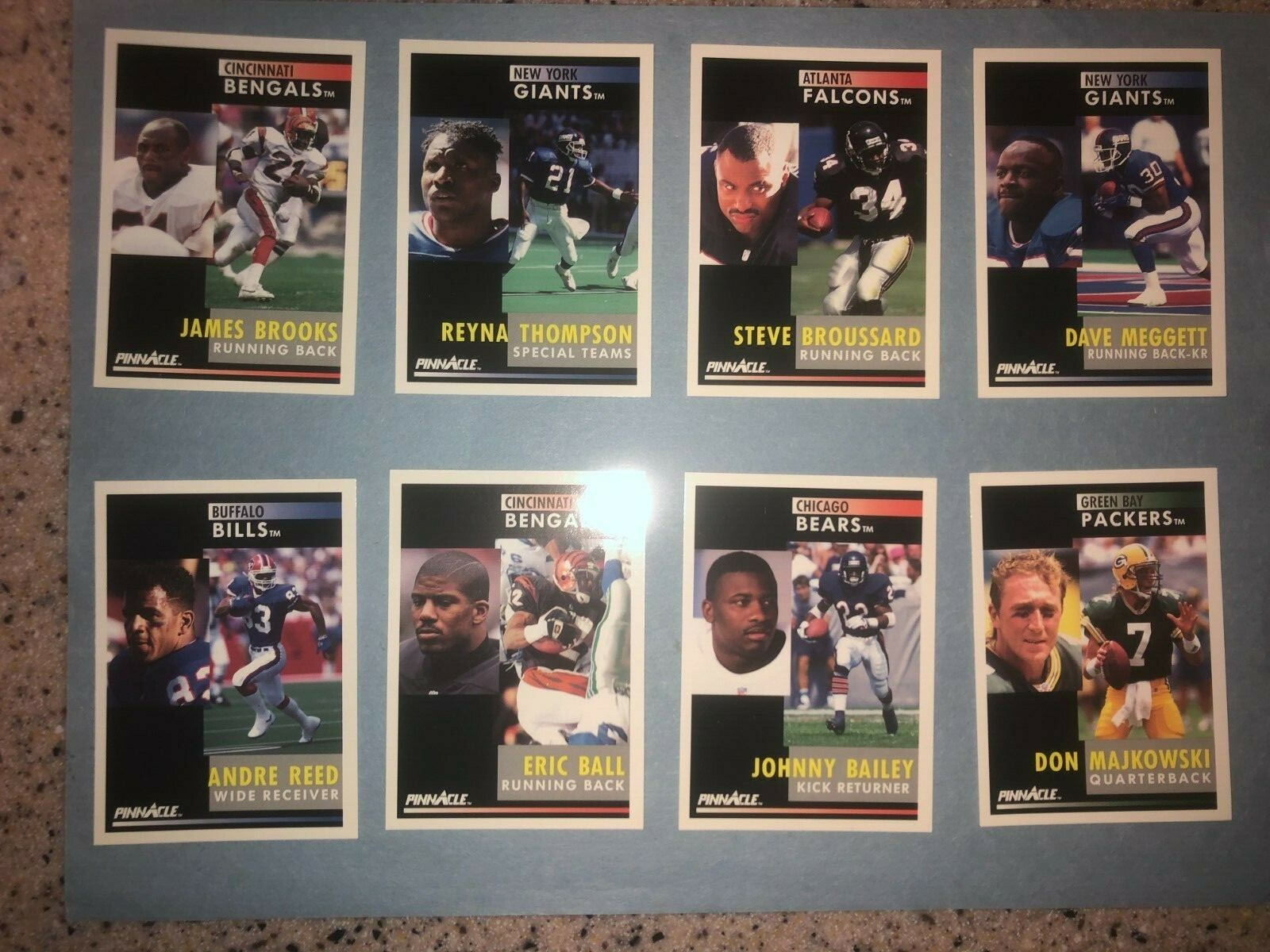 1991 PINNACLE FOOTBALL CARDS YOU CHOOSE 1415 NFL CARD SCORE FREE SHIPPING eBay