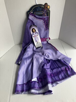 Disney Wish Movie Asha s Adventure Role Play Costume Dress.  Size 4-6X