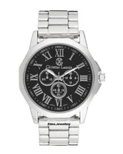 CXL by Christian Lacroix Men Silver Quartz 3 Non Sub Dials Wrist Watch WXF17680