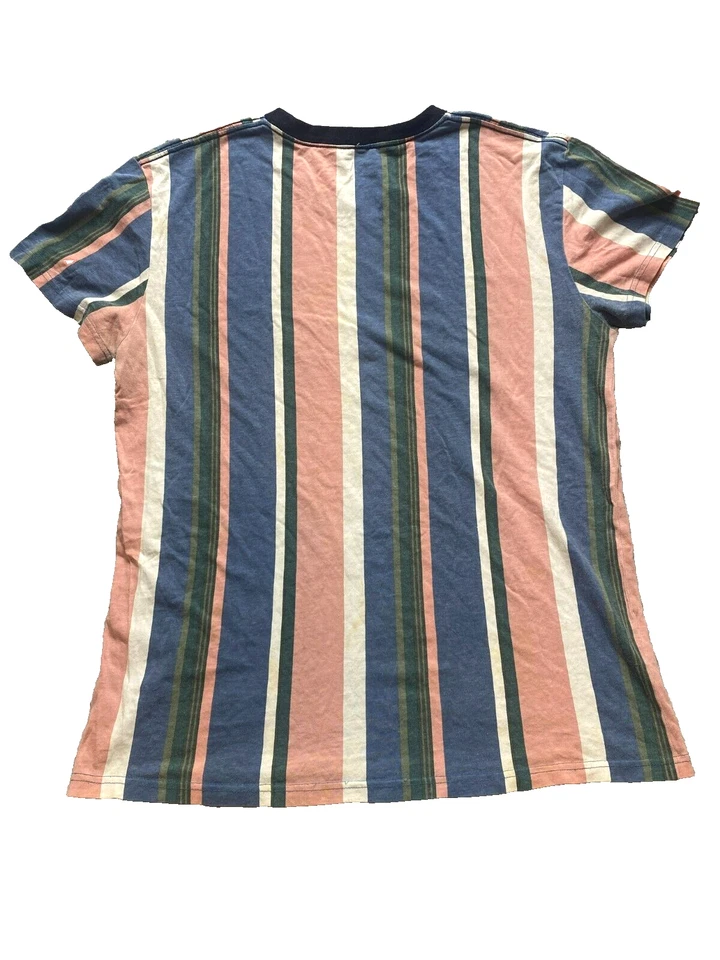 Camisa Rue 21 Adulto Mediana Retro París Bloque de Color Vertical Rayas Colorida Para Hombre Foto 4 de 4