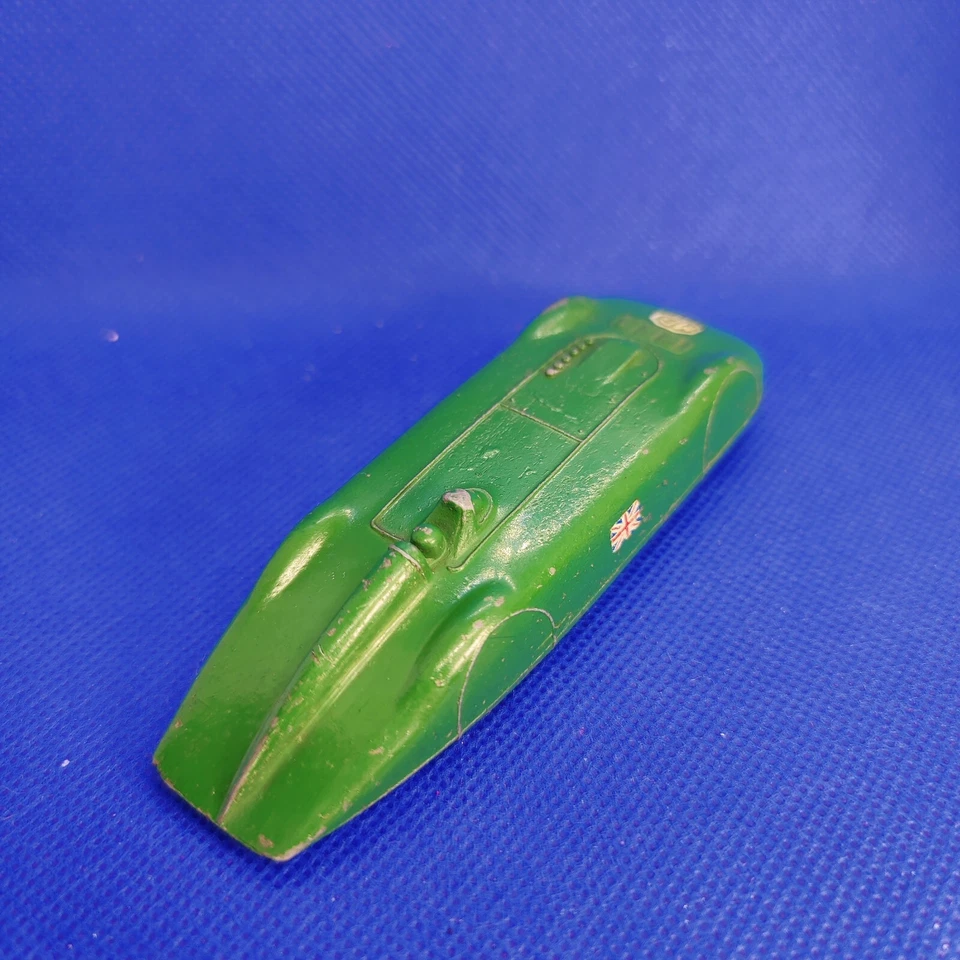 Dinky 23p Gardner’s MG Record Car 1945-48, Excellent Decals, Flat Tyres  - Image 2 of 4