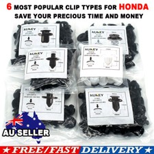 X180pc For HONDA CIVIC ACCORD Trim Panel Clips Bumper Fender Fastener Push Rivet
