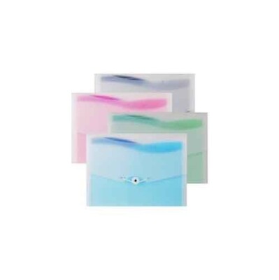 Filexec Wave Expanding File 7 Pockets Letter SZ Asst Colors School Office Home