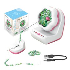 Electric Bead Spinner for Bracelets Making - Automatic Clay Bead Spinner J2K5
