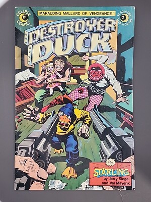 Destroyer Duck #3 (Eclipse Comics June 1983)