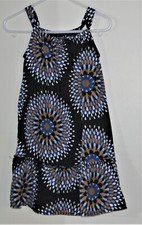 babyGAP Girl’s Size 3 Years Geometric Multi-Color Sleeveless Jumper Dress