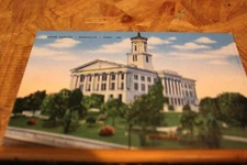 Postcard-X-State Capitol, Nashville, Tenn.-Linen-Unposted