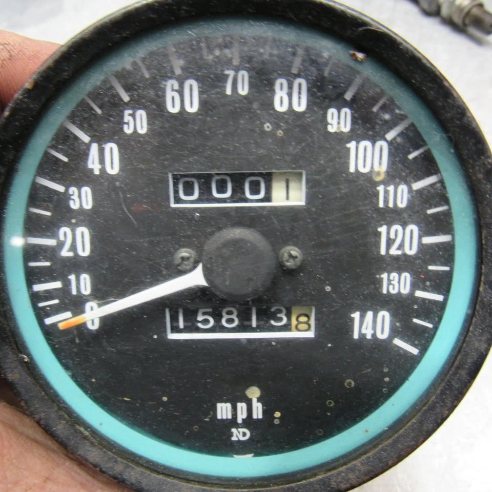 77 Kawasaki KZ 650 KZ650 C Medidores Velocímetro Foto 2 de 4