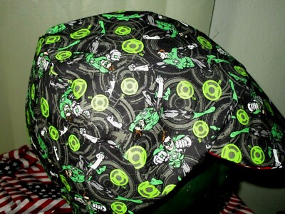 Green Lantern : Red's American Made: Welding, Biker Hat Working Men $7.00 each