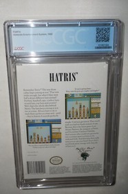Hatris (Nintendo NES) CGC 9.6 A++ NEW Sealed