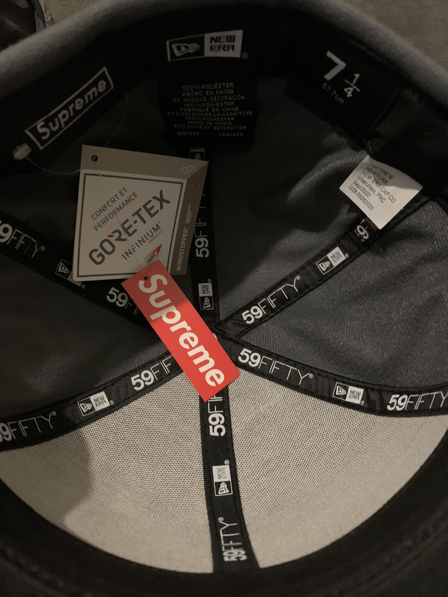 Supreme Windstopper Earflap Box Logo New Era Hat Cap Size 7 Supreme Windstopper Earflap Box Logo New Era Hat Cap Size 7