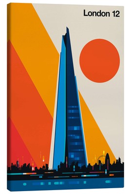 Leinwandbild London 12 - Bo Lundberg