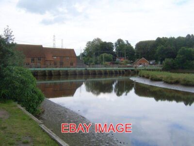 PHOTO  ELING TIDE MILL VIEW OF THE MILL BUILDINGS AND BARRAGE WITH ALMOST EMPTY