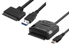 USB 3.0 and USB Type-C 3.1 to 2.5" 3.5" HDD SSD Hard Drive Adapter Cable