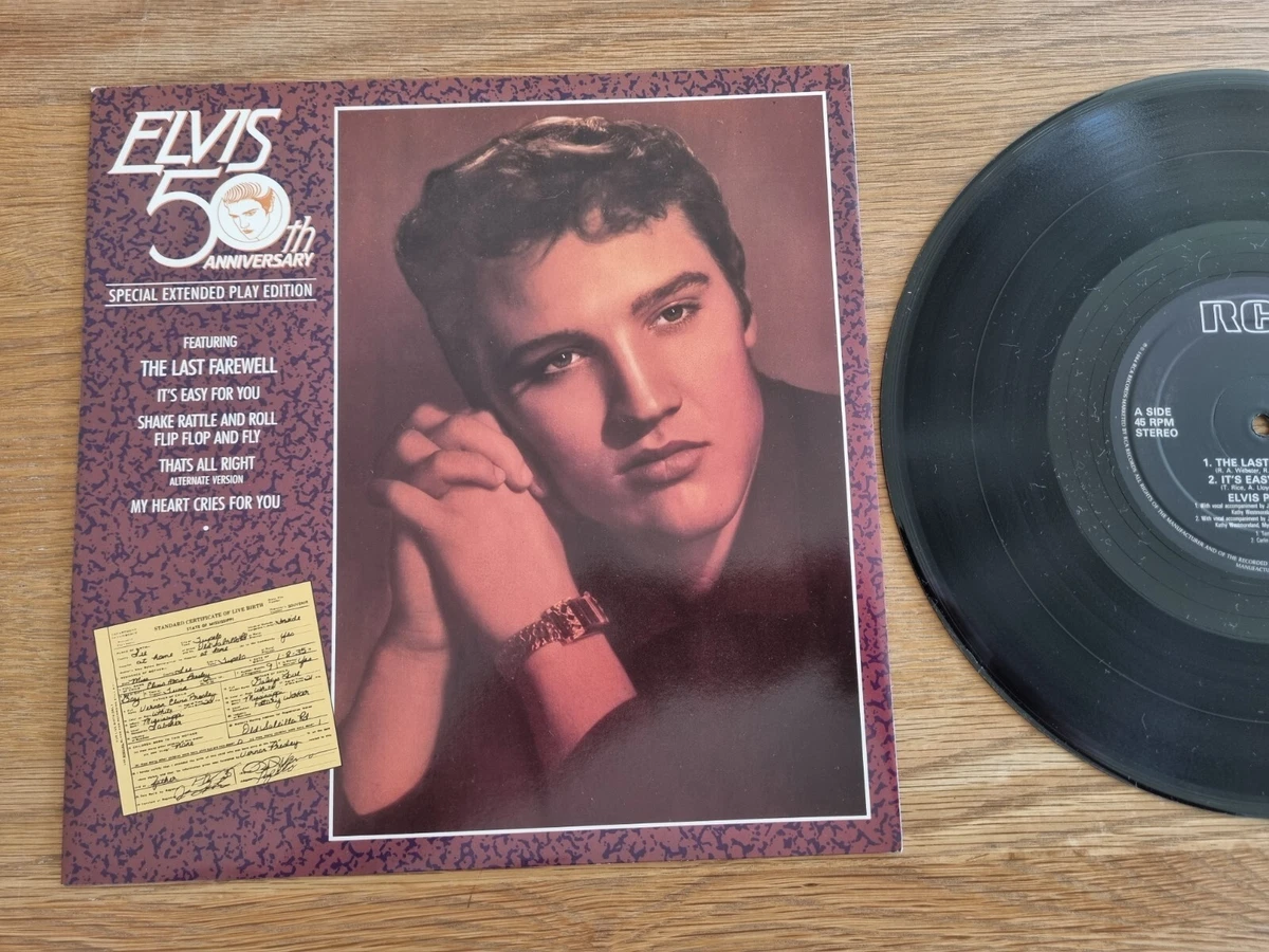 Elvis Presley – 50th Anniversary Special Extended Play Vinyl 10&#034; EP | eBay