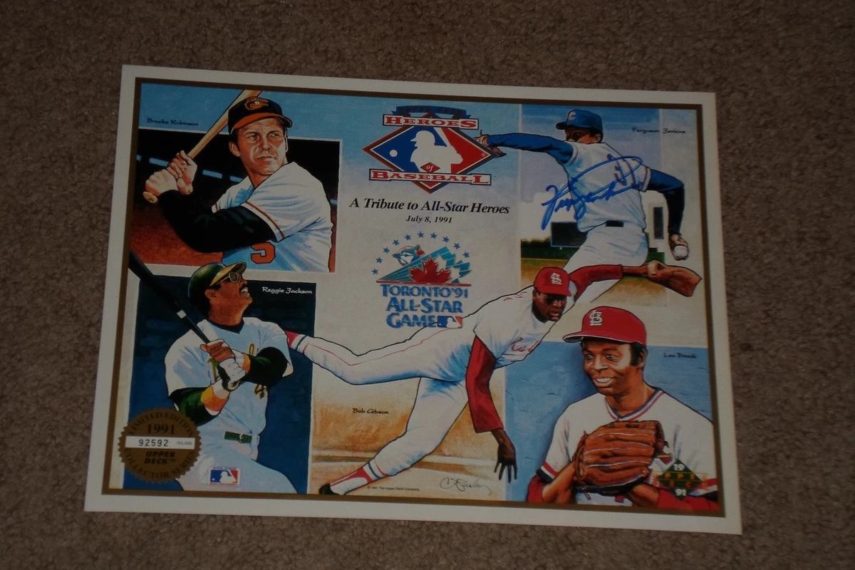 Fergie Jenkins Chicago Cubs MLB Original Autographed Photos for