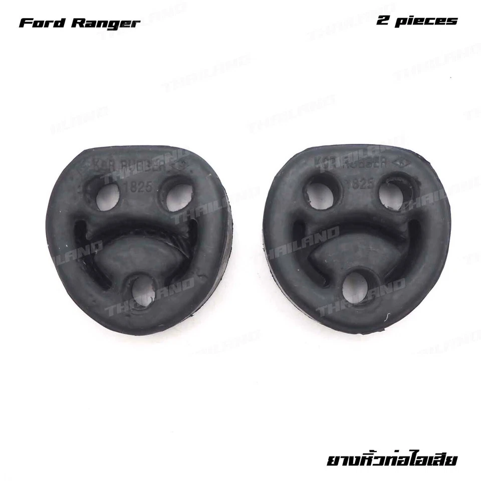Exhaust Pipe Bracket Hangers 3 Holes For Ford, Mazda Ranger Fighter 1998 - 2006 Foto 2 de 4