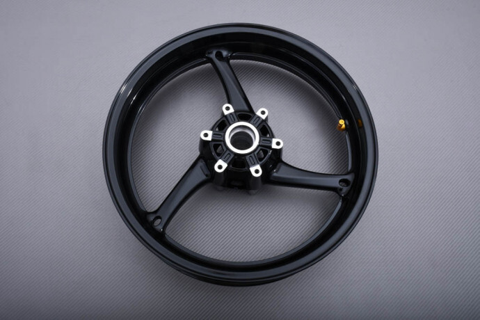 Jante avant noire Suzuki GSXR 600 2011-2017 pour corriger un guidonnage