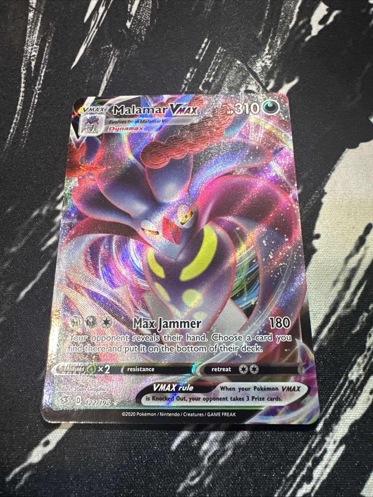 Malamar VMAX 122/192 Swsh02: Rebel Clash Holo