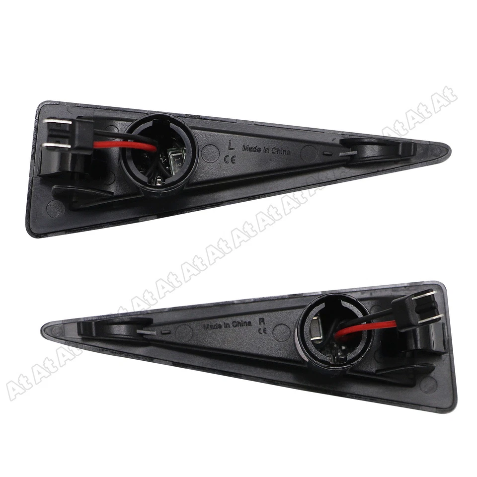 LED Schwarz Seitenblinker Blinker Für Renault Megane II Espace IV Avantime Wind - Bild 4 von 4