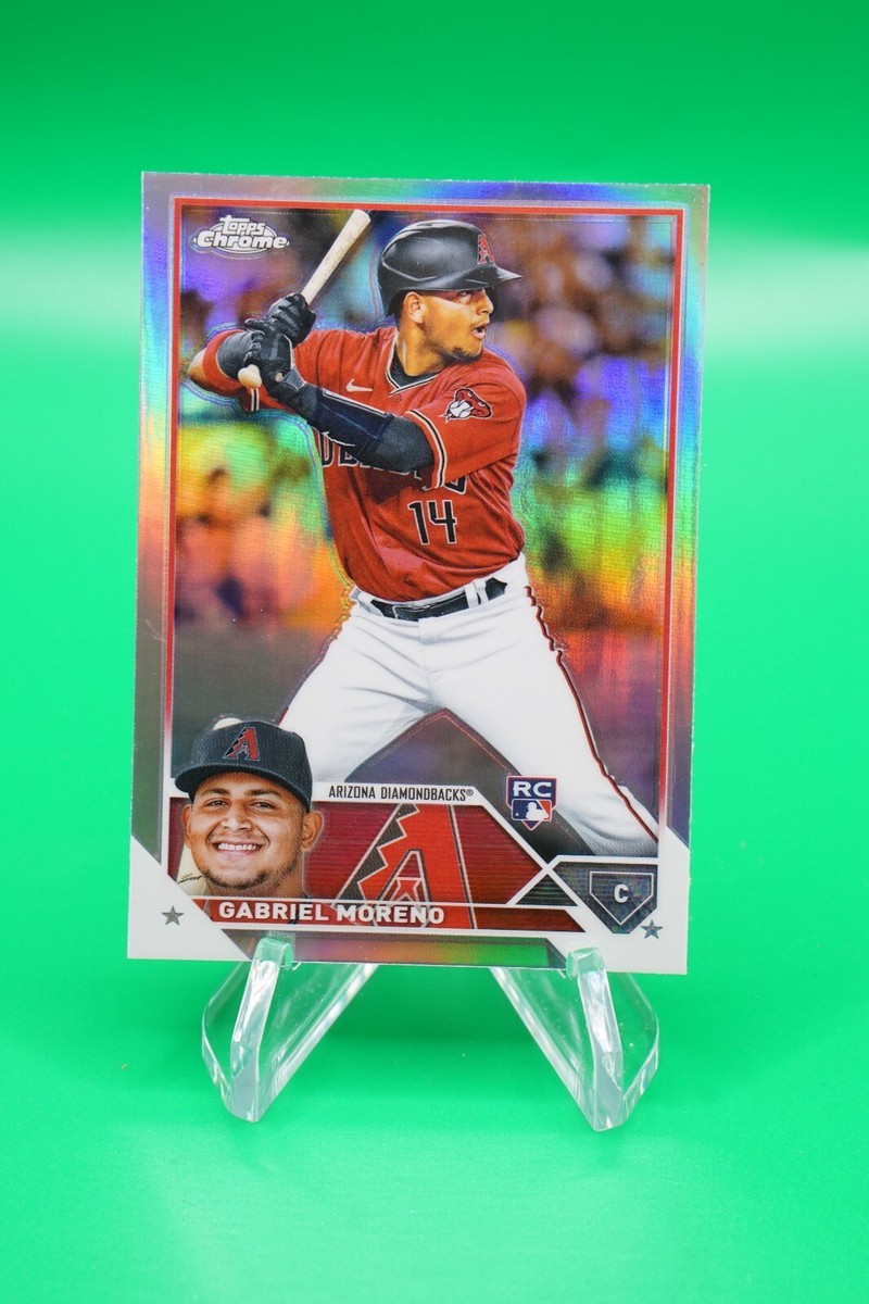 2023 Topps Chrome Base Refractor #189 Gabriel Moreno Rookie GS1 | eBay