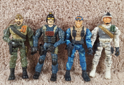 Lanard The Crops Firestorm Gunner O'' Grady Flashfire Billy Jump Johnson Figures