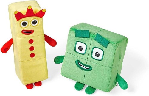 Numberblocks Three and Four Playful Pals Plush - Picture 2 of 3