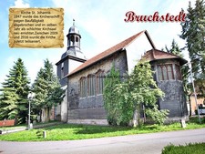 Bruchstedt Kirche St.Johannis Th&uuml;ringen 1936