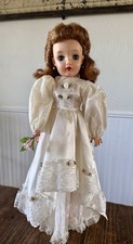 VINTAGE 1950'S IDEAL MISS REVLON 18  DOLL MOVEABLE Bride